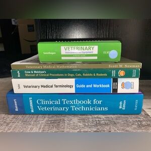 Veterinary Technician/Nurse Student Textbook Bundle